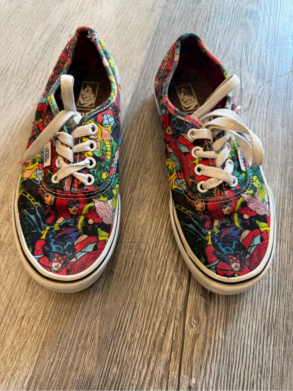 Marvel Kids' Multicolor Comic Print Sneakers